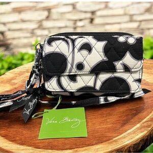Vera Bradley Black and White Crossbody Bag